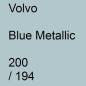 Preview: Volvo, Blue Metallic, 200 / 194.